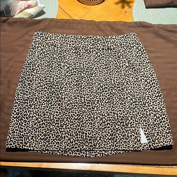 GARAGE Leopard Cheetah Print Women's Mini Skirt - Picture 8 of 15
